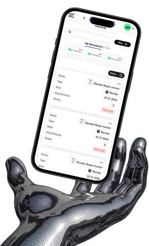 AI-powered property management interface