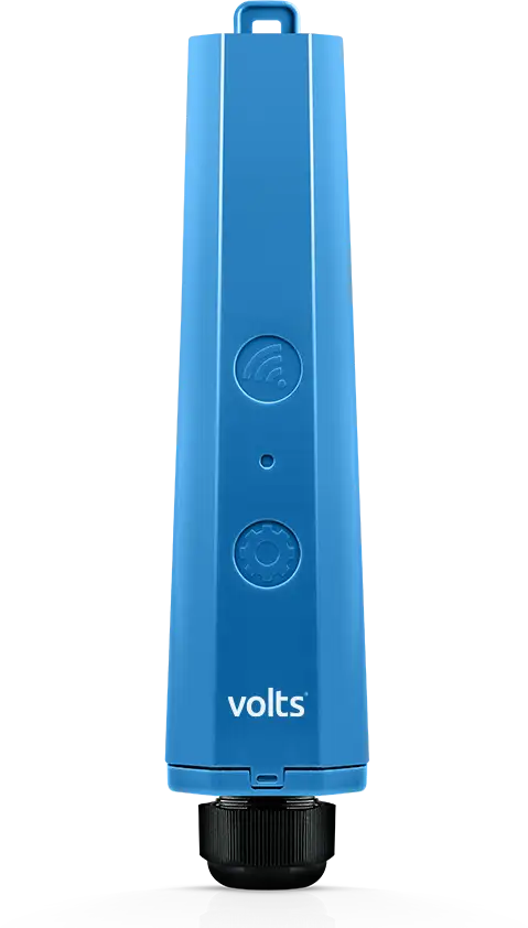 Volts Modem designed for secure and reliable data transmission in smart energy management systems, allowing seamless connectivity for real-time energy monitoring and optimization